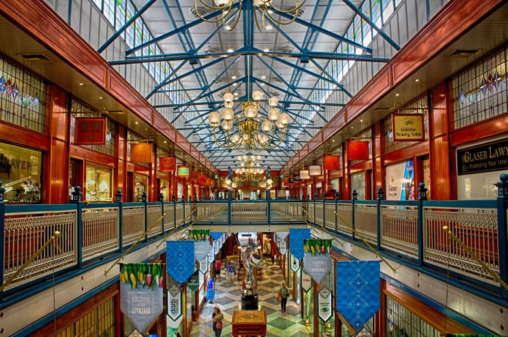 Brisbane Arcade — view Brisbane Arcade — view