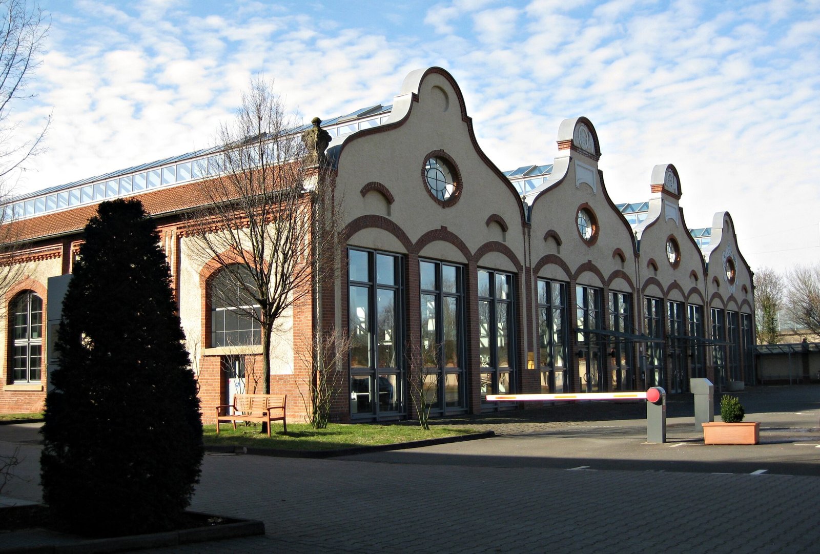 Bonn tram depot — view Bonn tram depot — view