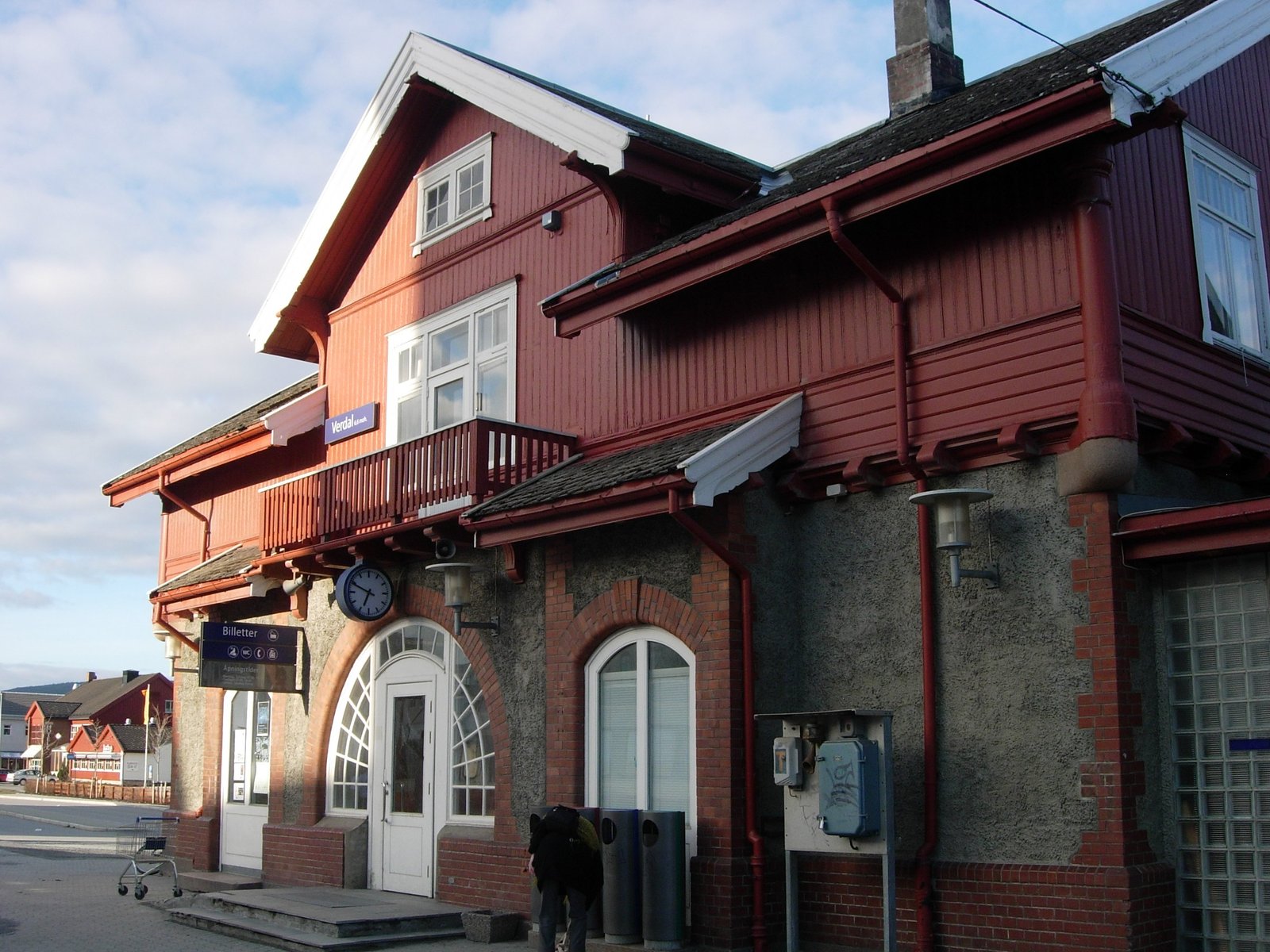 Verdal Station — view Verdal Station — view