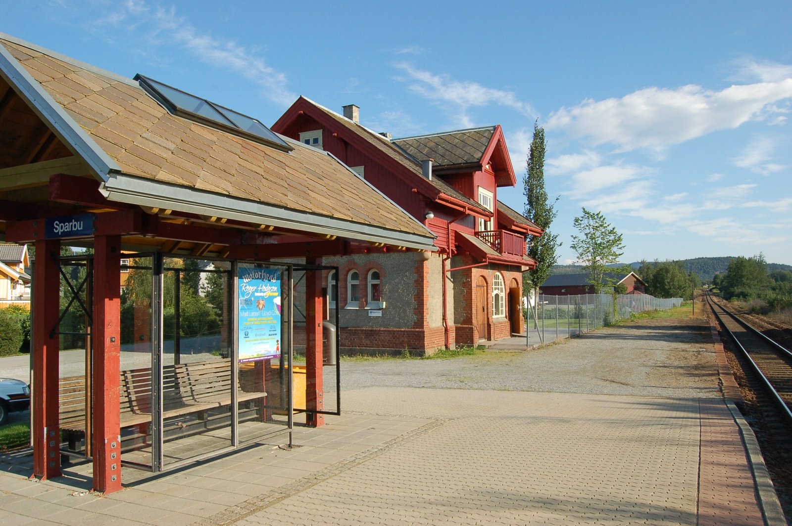 Sparbu Station — view Sparbu Station — view
