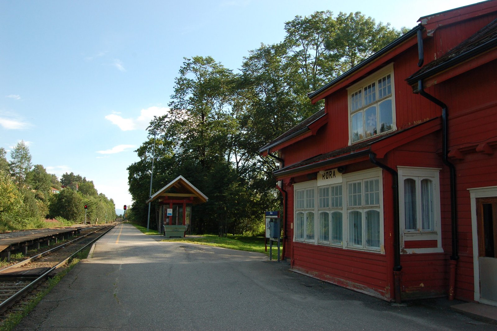 Røra Station — view Røra Station — view