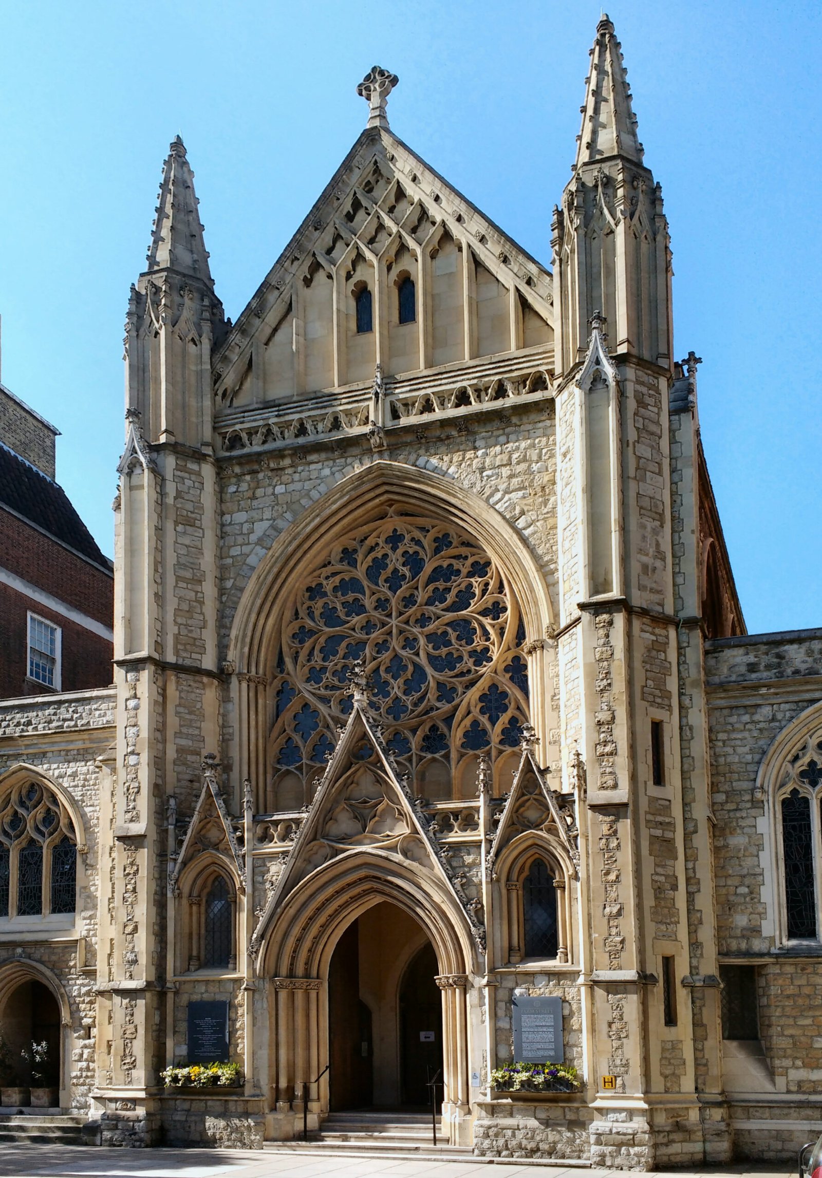 Church of the Immaculate Conception, Farm Street — view Church of the Immaculate Conception, Farm Street — view