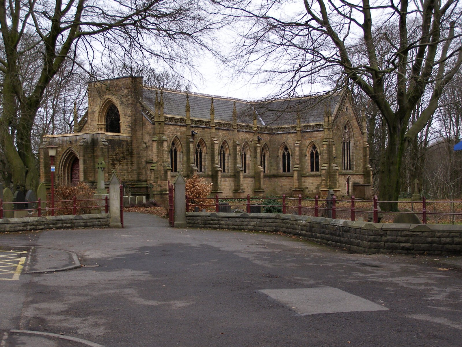 St Stephen and All Martyrs' Church, Lever Bridge — view St Stephen and All Martyrs' Church, Lever Bridge — view