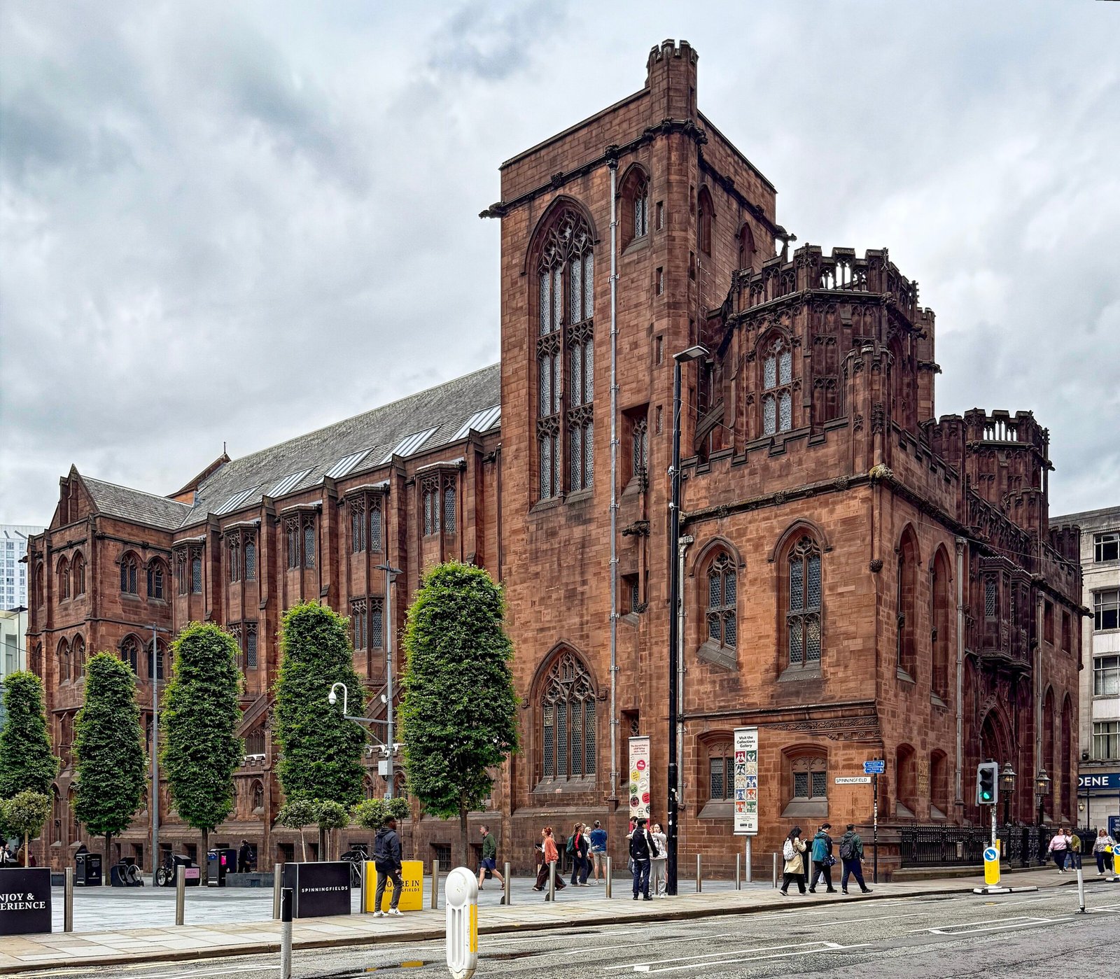 John Rylands Research Institute and Library — view John Rylands Research Institute and Library — view
