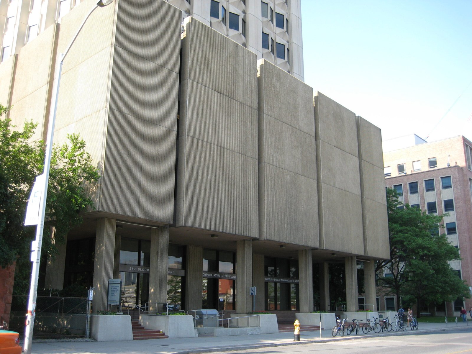 Ontario Institute for Studies in Education — view Ontario Institute for Studies in Education — view