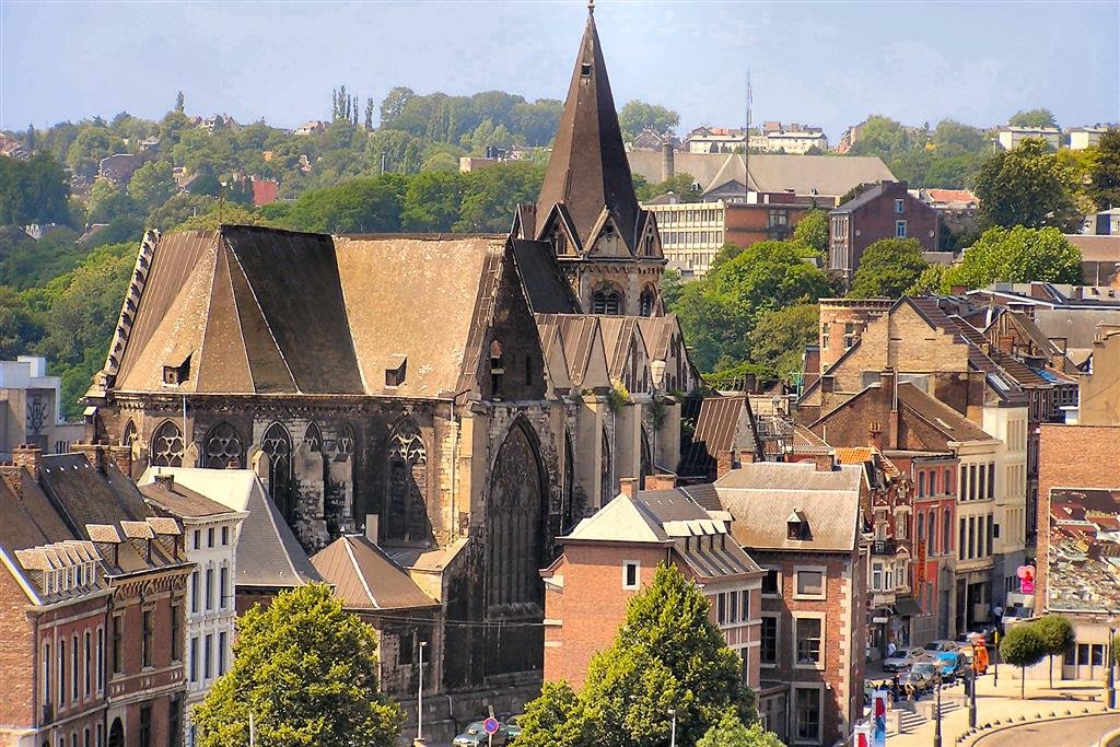 Collegiate Church of the Holy Cross, Liège — view Collegiate Church of the Holy Cross, Liège — view