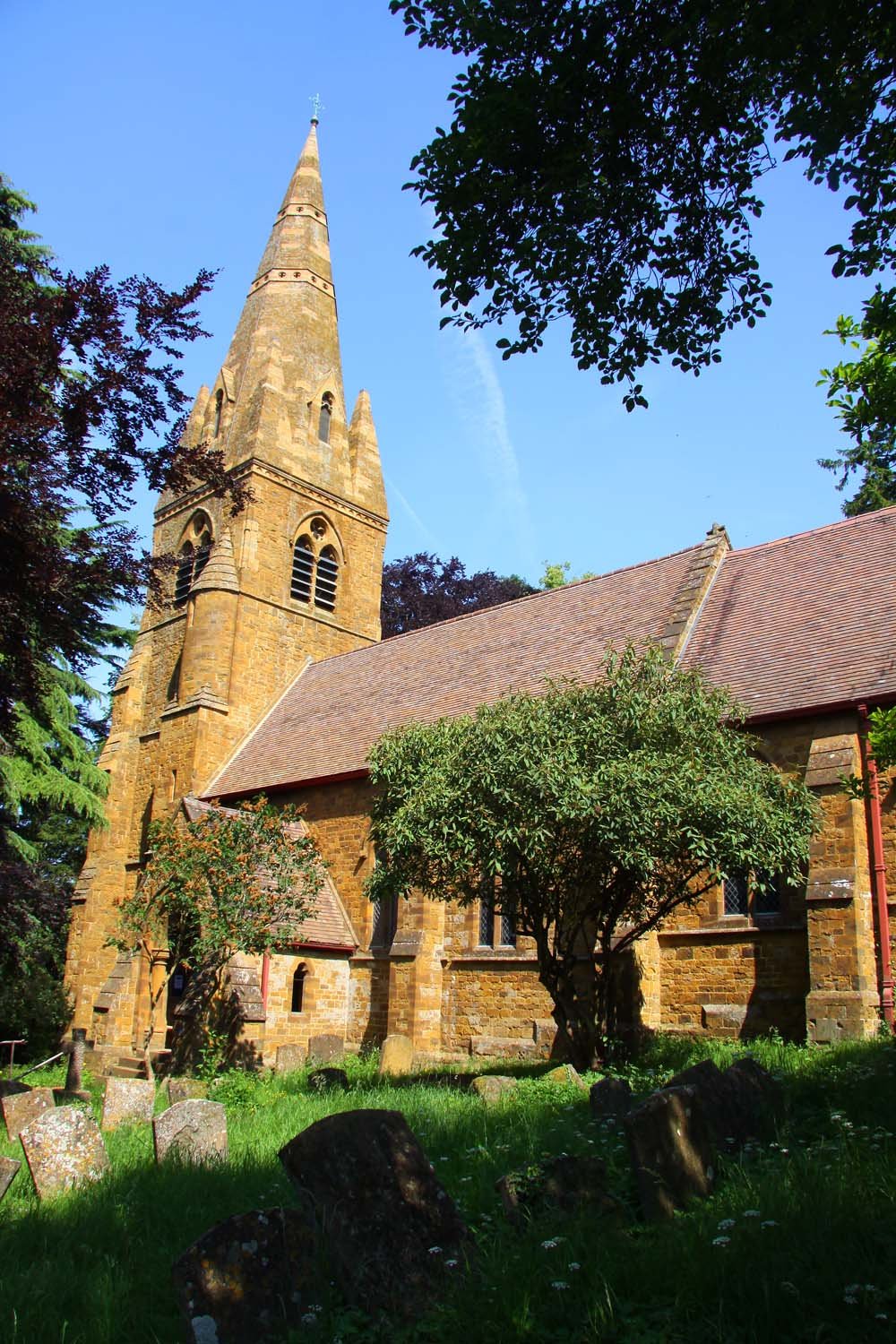 St John the Baptist's Church, Avon Dassett — view St John the Baptist's Church, Avon Dassett — view