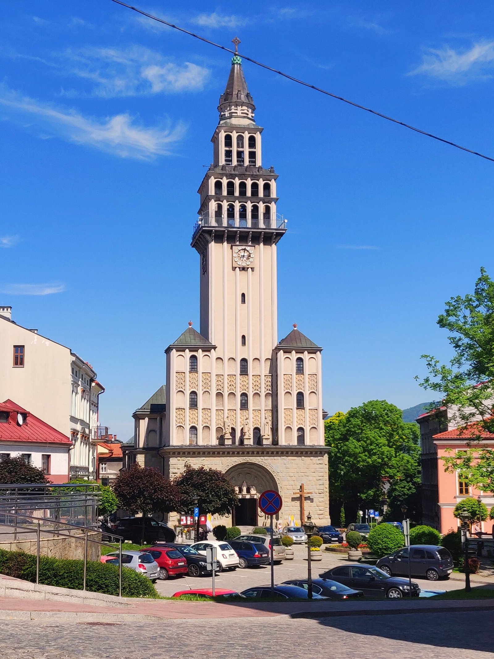 Cathedral of St. Nicholas, Bielsko-Biała — view Cathedral of St. Nicholas, Bielsko-Biała — view