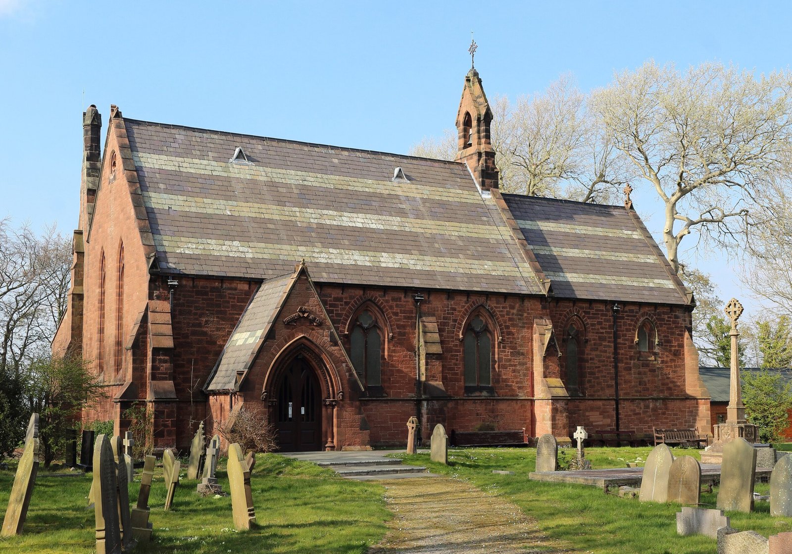 Church of St John the Divine, Frankby — view Church of St John the Divine, Frankby — view