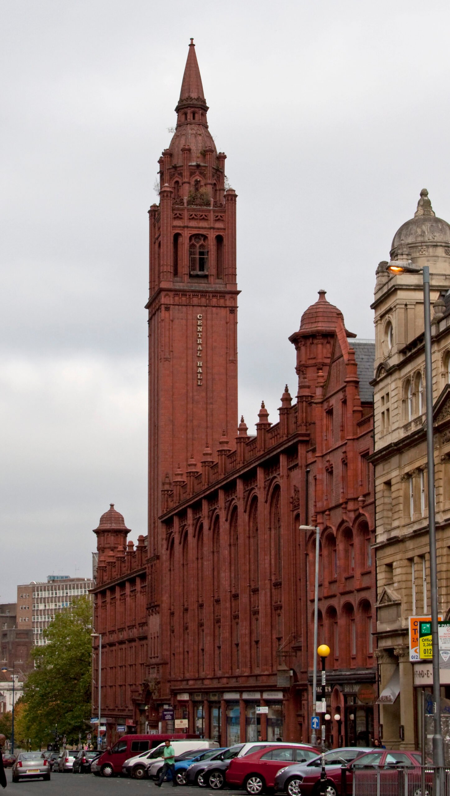 Methodist Central Hall, Birmingham — view Methodist Central Hall, Birmingham — view