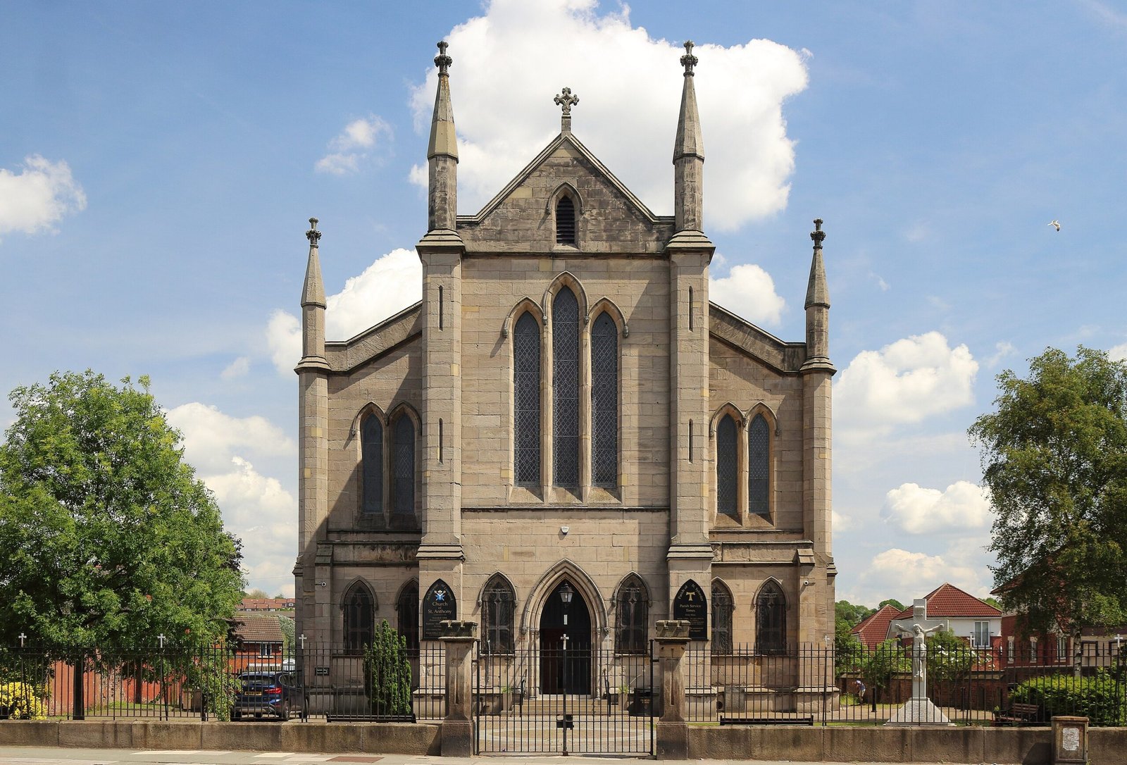 St Anthony's Church, Scotland Road — view St Anthony's Church, Scotland Road — view