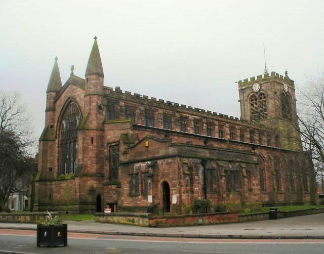 St Mary the Virgin's Church, Leigh — view St Mary the Virgin's Church, Leigh — view