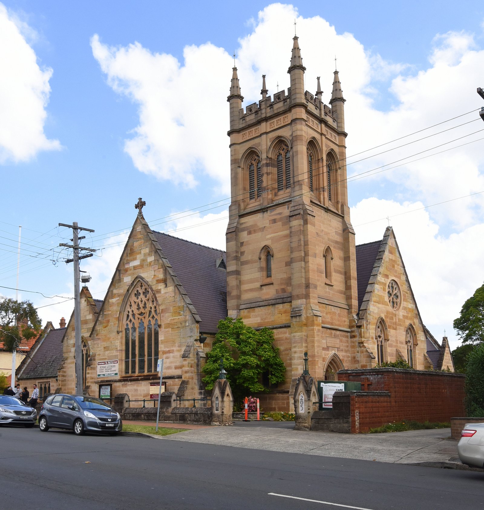 St Paul's Anglican Church, Burwood — view St Paul's Anglican Church, Burwood — view
