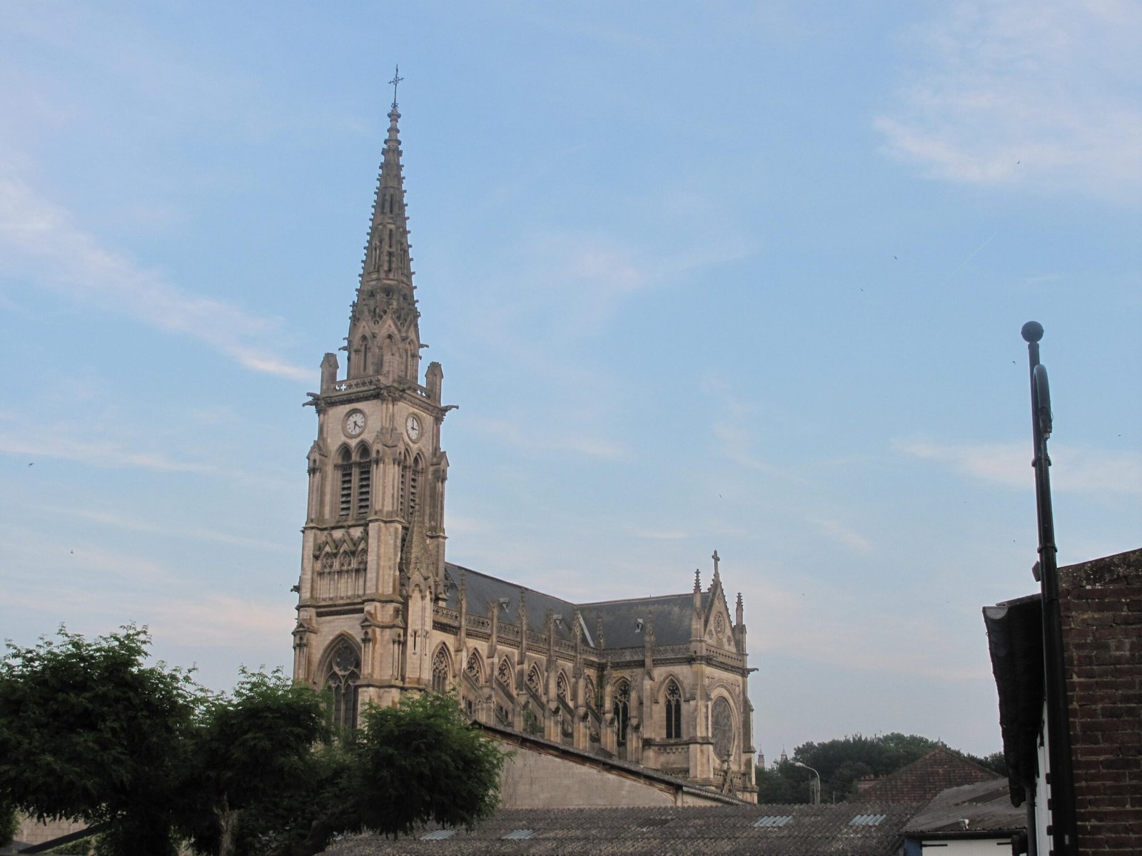 Church of Saint-Jacques, Abbeville — view Church of Saint-Jacques, Abbeville — view