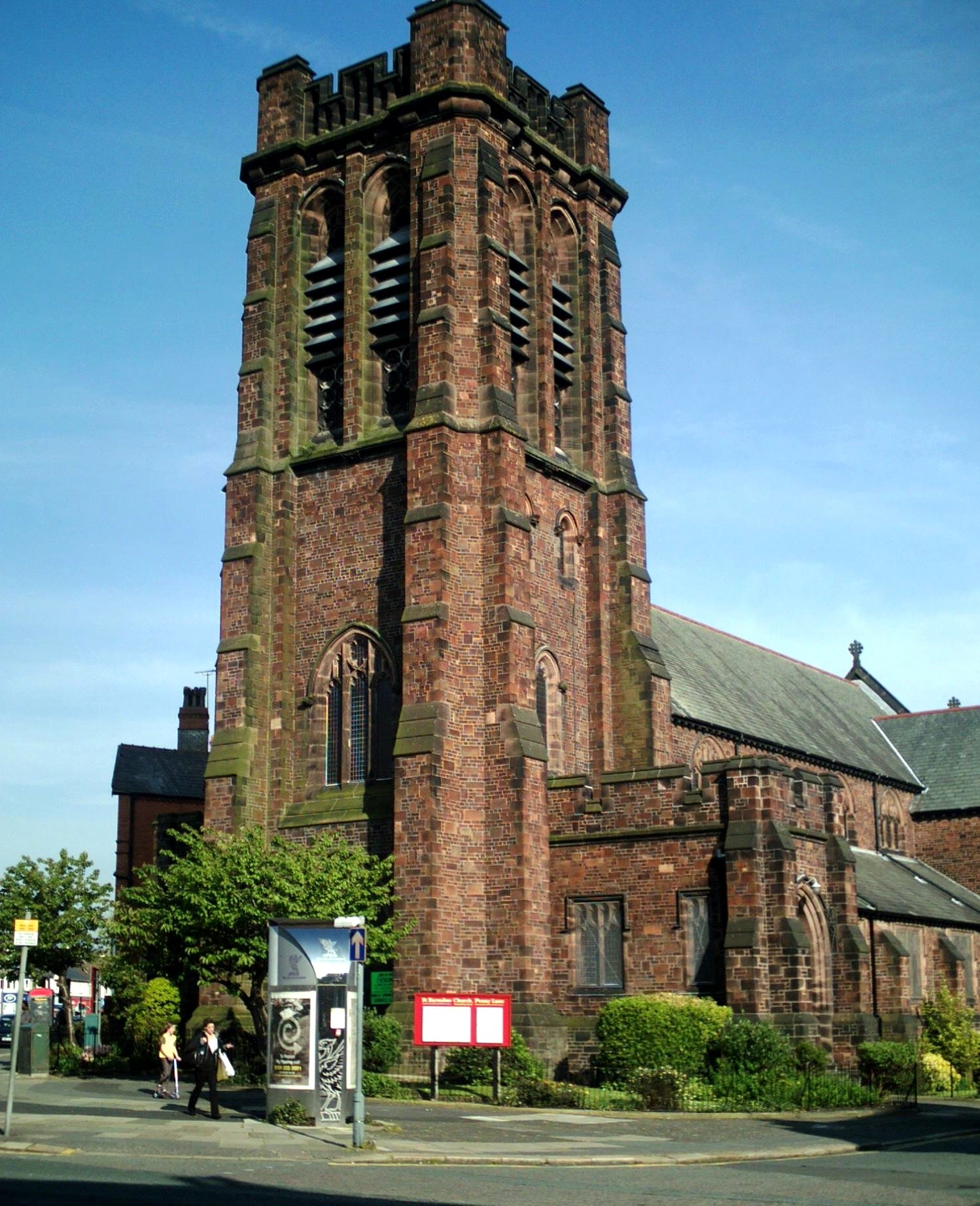 St Barnabas' Church, Mossley Hill — view St Barnabas' Church, Mossley Hill — view