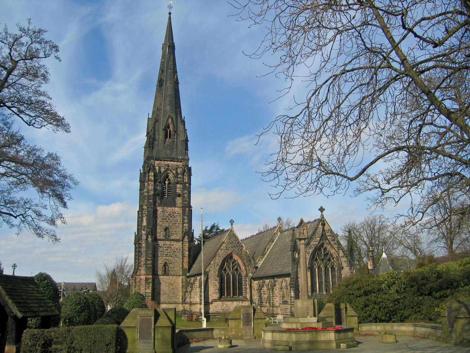 St Philip's Church, Alderley Edge — view St Philip's Church, Alderley Edge — view