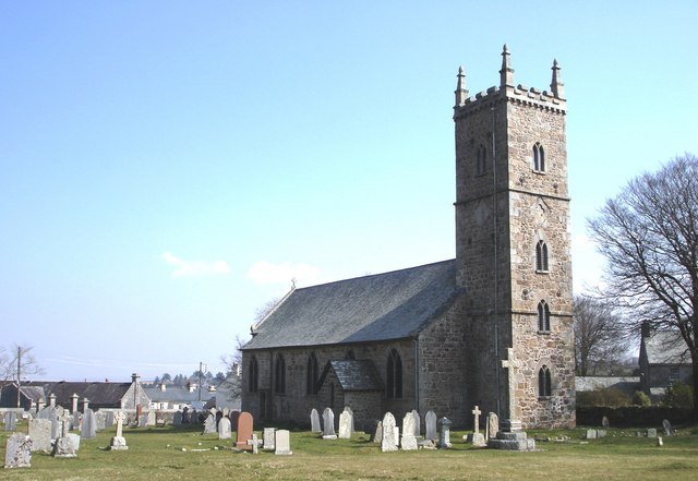 Church of St Michael, Princetown — view Church of St Michael, Princetown — view