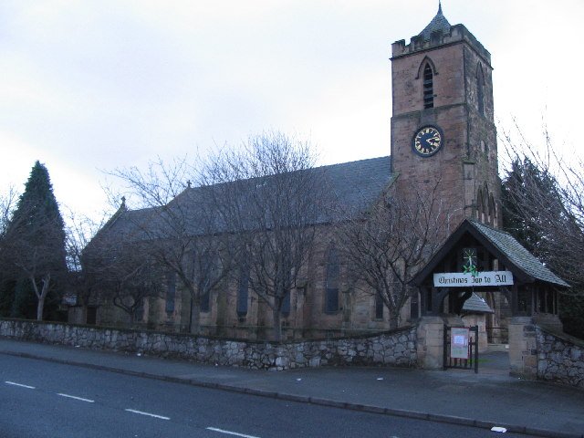 St Mark's Church, Connah's Quay — view St Mark's Church, Connah's Quay — view
