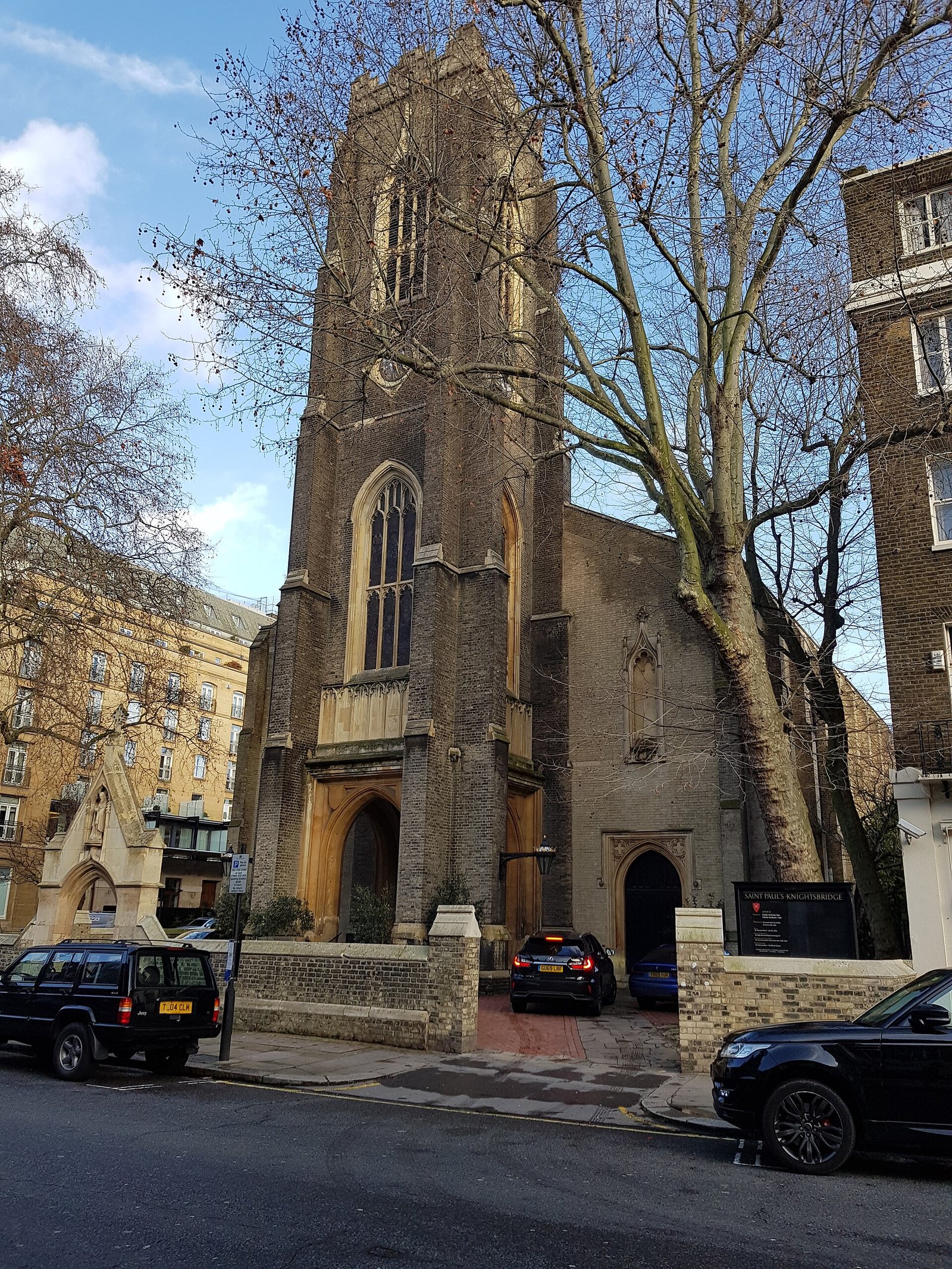 St Paul's Church, Knightsbridge — view St Paul's Church, Knightsbridge — view