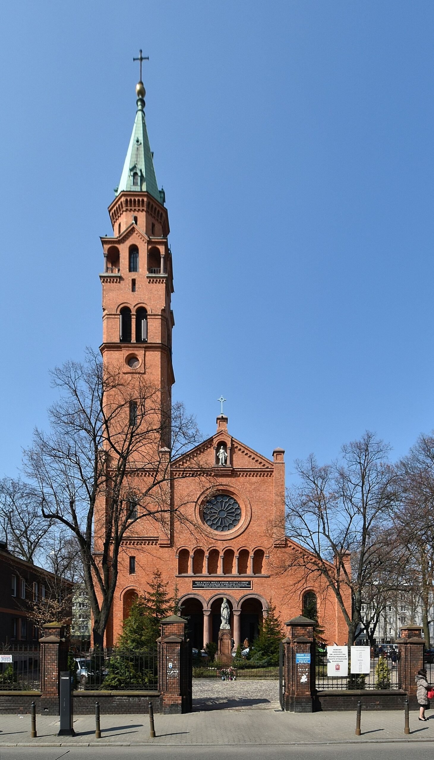 St. Augustine's Church, Warsaw — view St. Augustine's Church, Warsaw — view