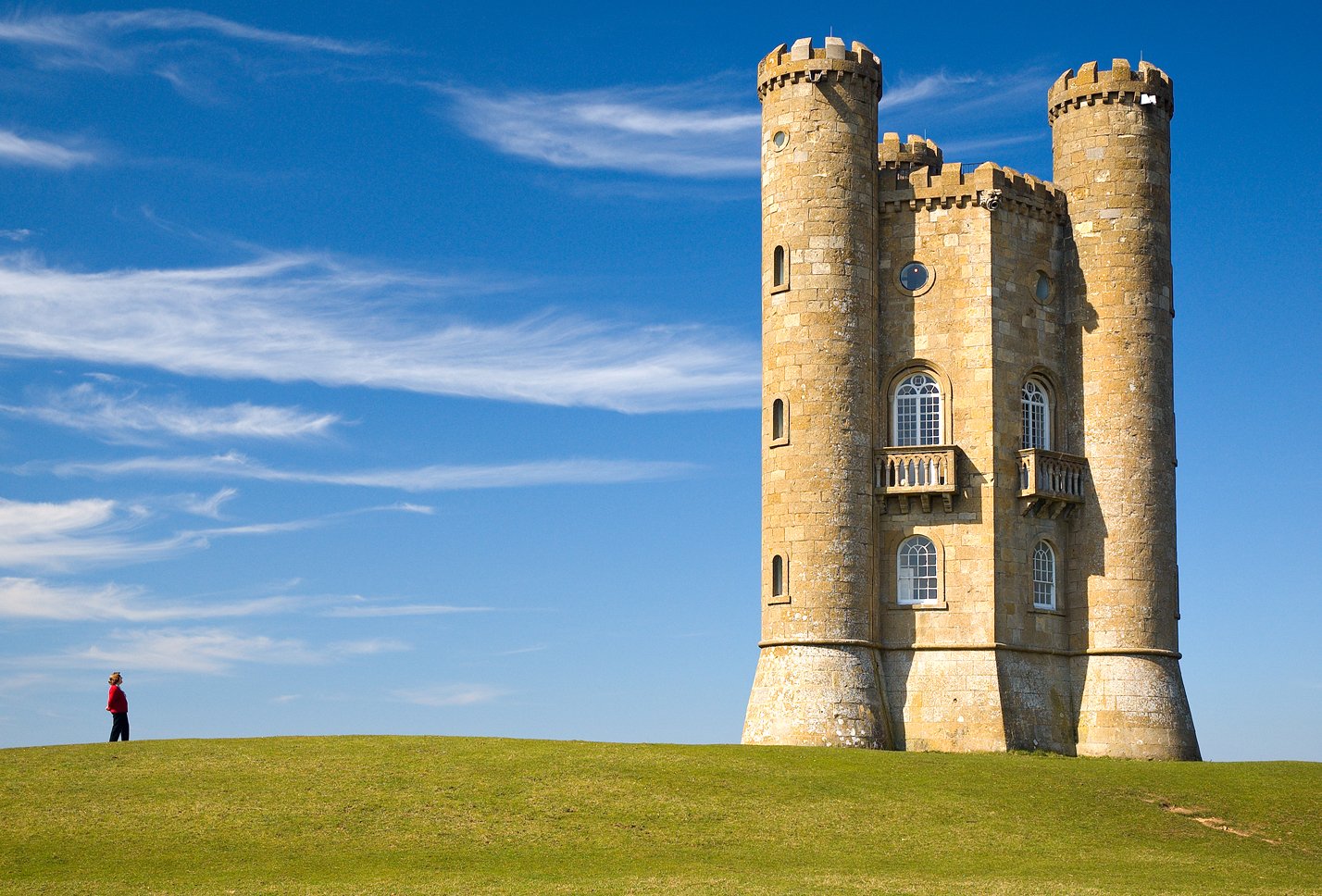 Broadway Tower, Worcestershire — view Broadway Tower, Worcestershire — view