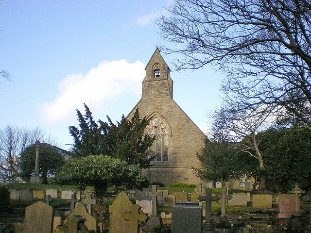 St Maxentius' Church, Bradshaw — view St Maxentius' Church, Bradshaw — view