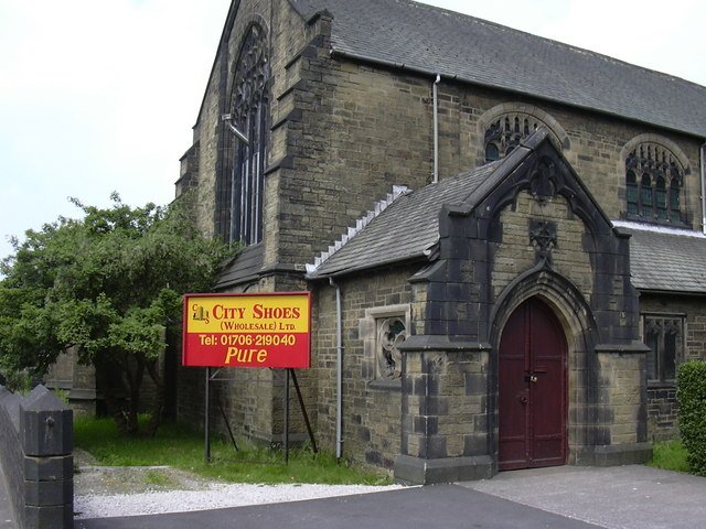 St John's Church, Rawtenstall — view St John's Church, Rawtenstall — view