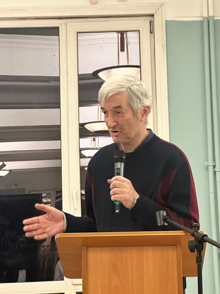 Alla presentazione del libro