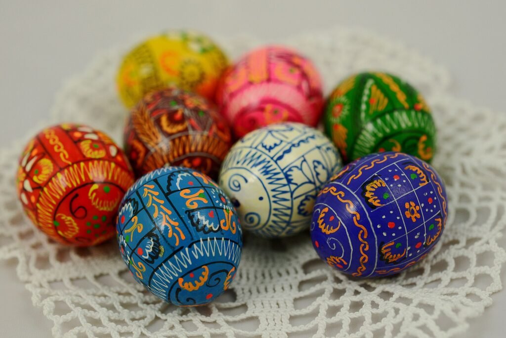 Pysanka egg decorating