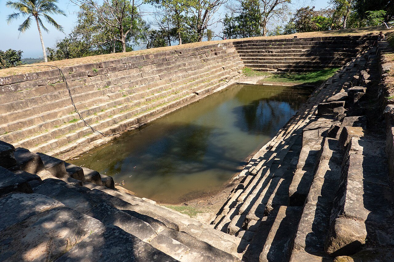 Preah Vihear temple cliff Cambodia northern border
