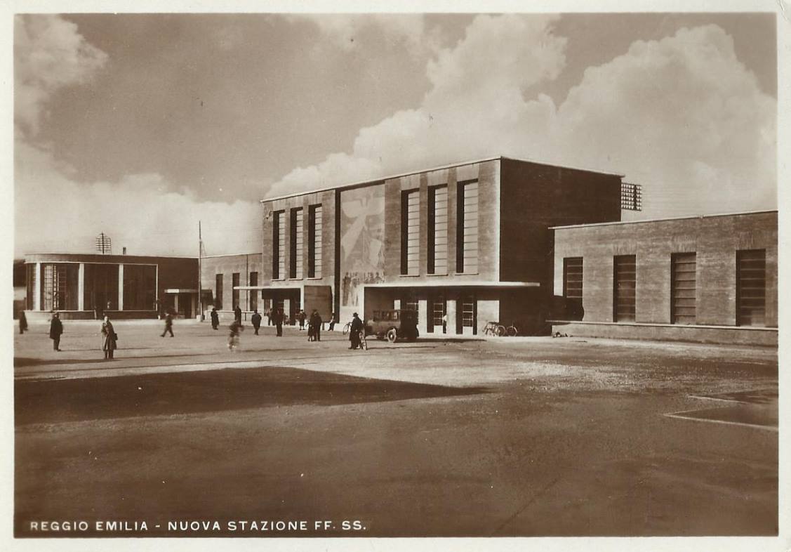 Reggio Emilia Railway Station by Angiolo Mazzoni Reggio Emilia Railway Station by Angiolo Mazzoni