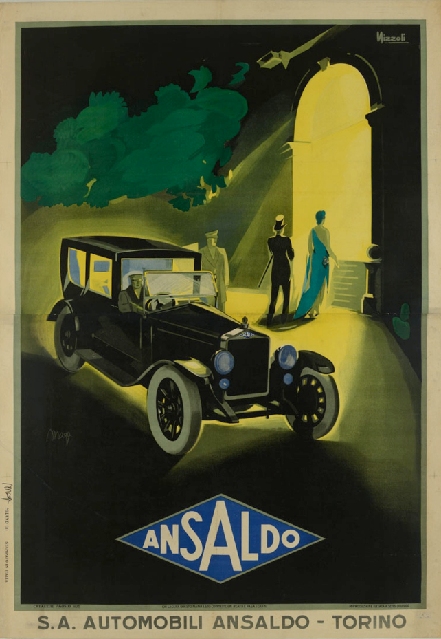 Advertising Poster by Marcello Nizzoli, 1929 Advertising Poster by Marcello Nizzoli, 1929