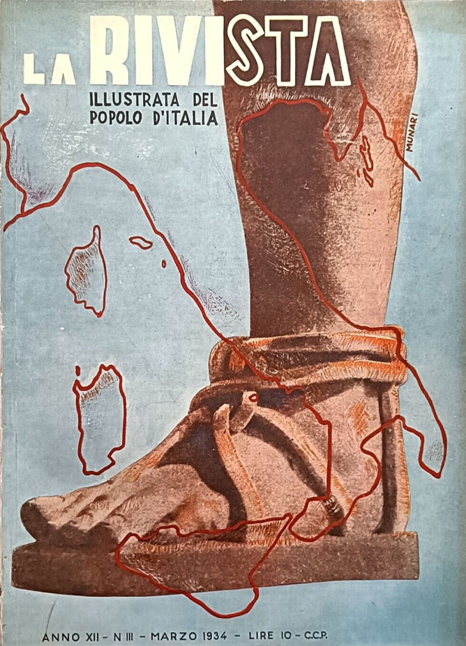 Magazine Cover by Bruno Munari, 1934 Magazine Cover by Bruno Munari, 1934