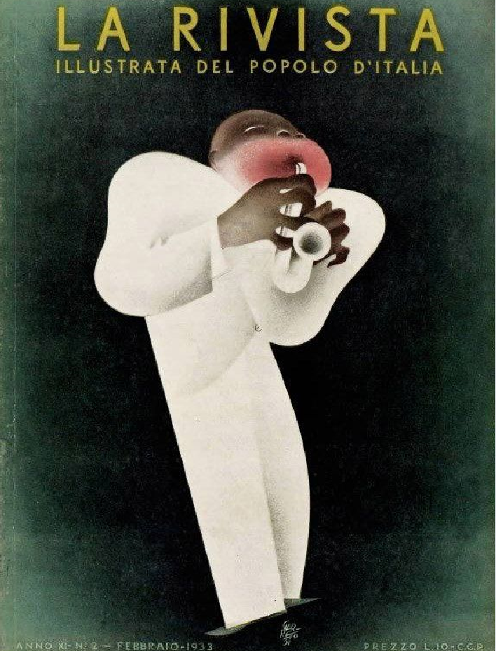 Magazine Cover by Paolo Garretto, 1933 Magazine Cover by Paolo Garretto, 1933