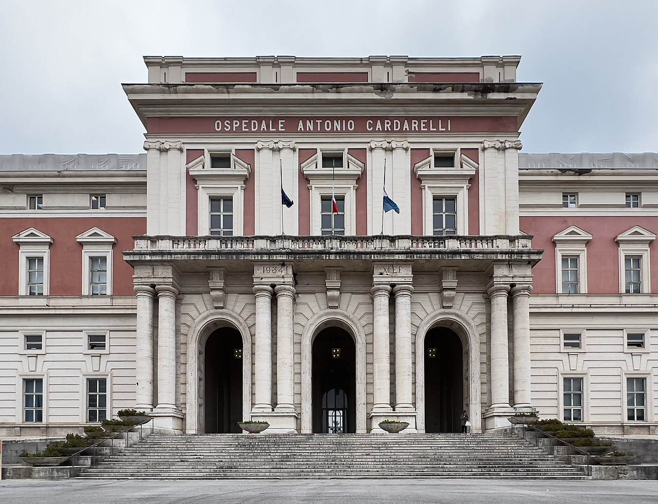 Ospedale Antonio Cardarelli, Naples, by Alessandro Rimini Ospedale Antonio Cardarelli, Naples, by Alessandro Rimini