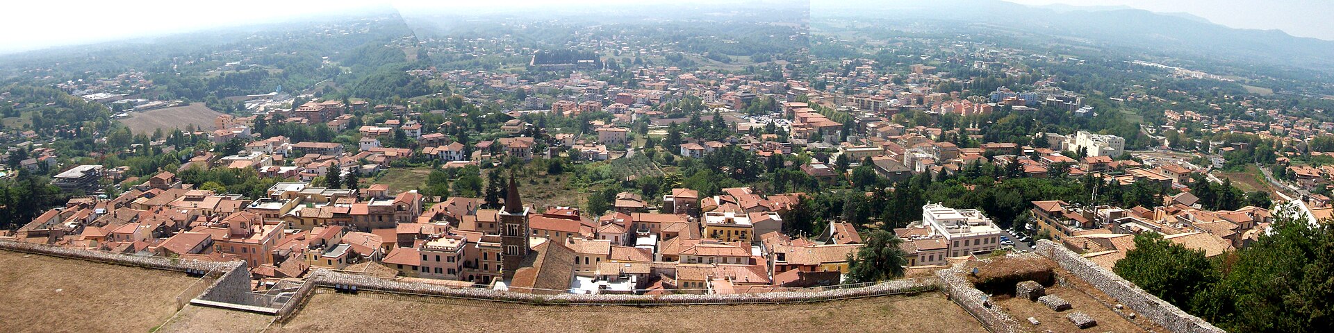Palestrina Village — via Wikimedia Commons