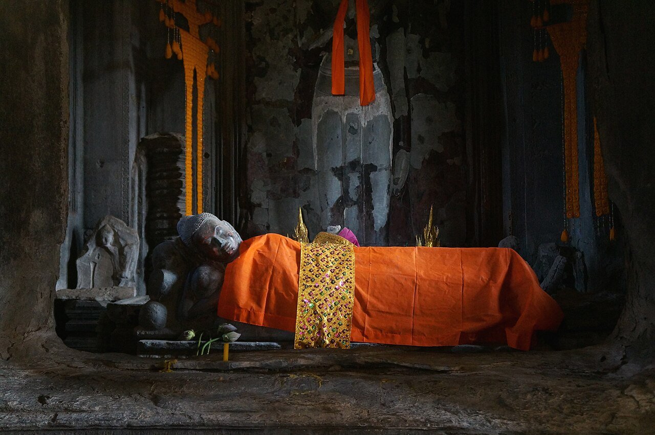 Angkor Wat towers and galleries, Siem Reap Cambodia