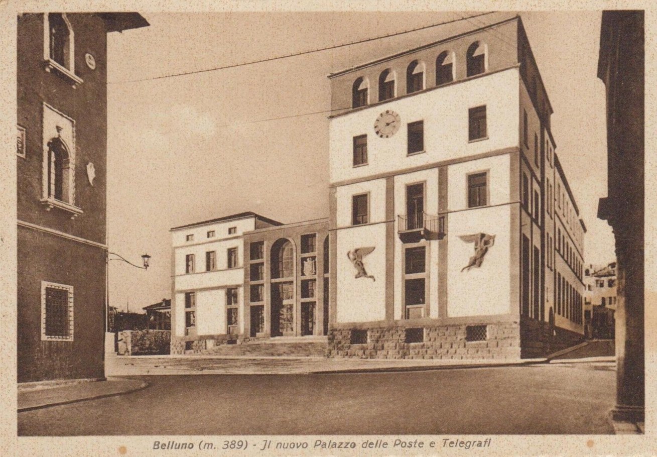 Palazzo delle Poste e Telegrafi, Belluno by Alberto Alpago Palazzo delle Poste e Telegrafi, Belluno by Alberto Alpago