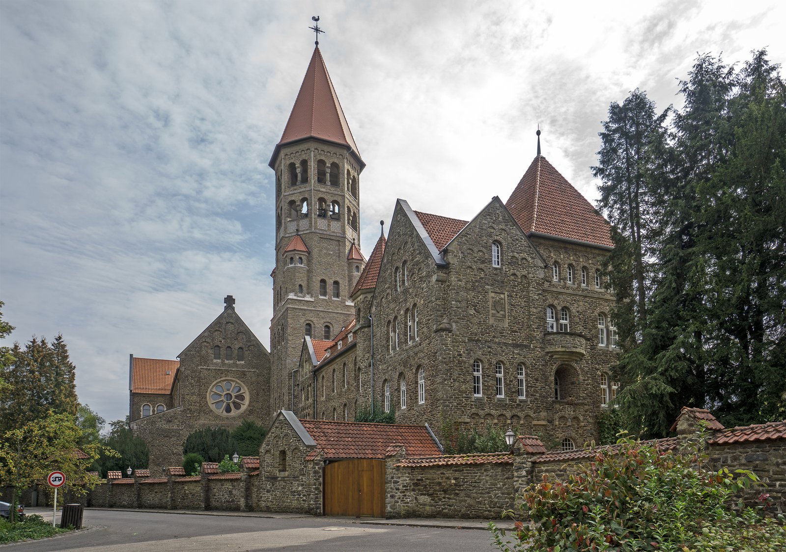 Clervaux Abbey — view