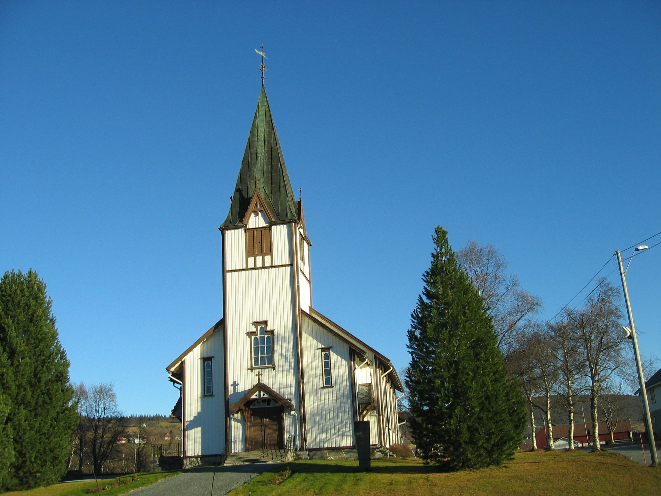 Ålen Church — view