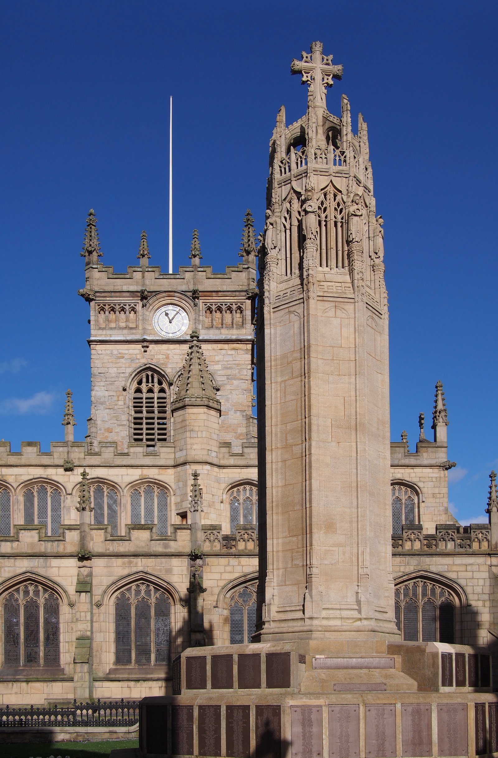 Wigan War Memorial — view