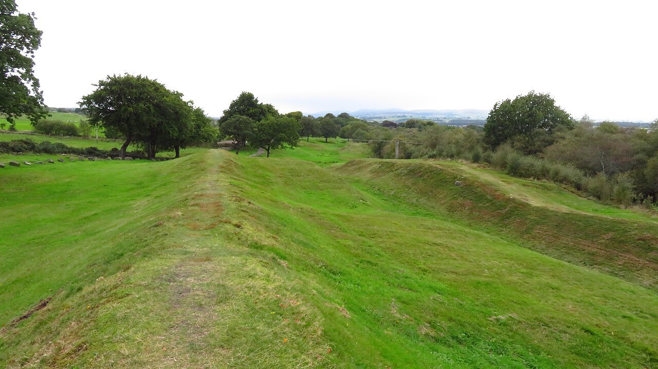 Frontiers of the Roman Empire — Antonine Wall at Rough Castle, UNESCO World Heritage Site