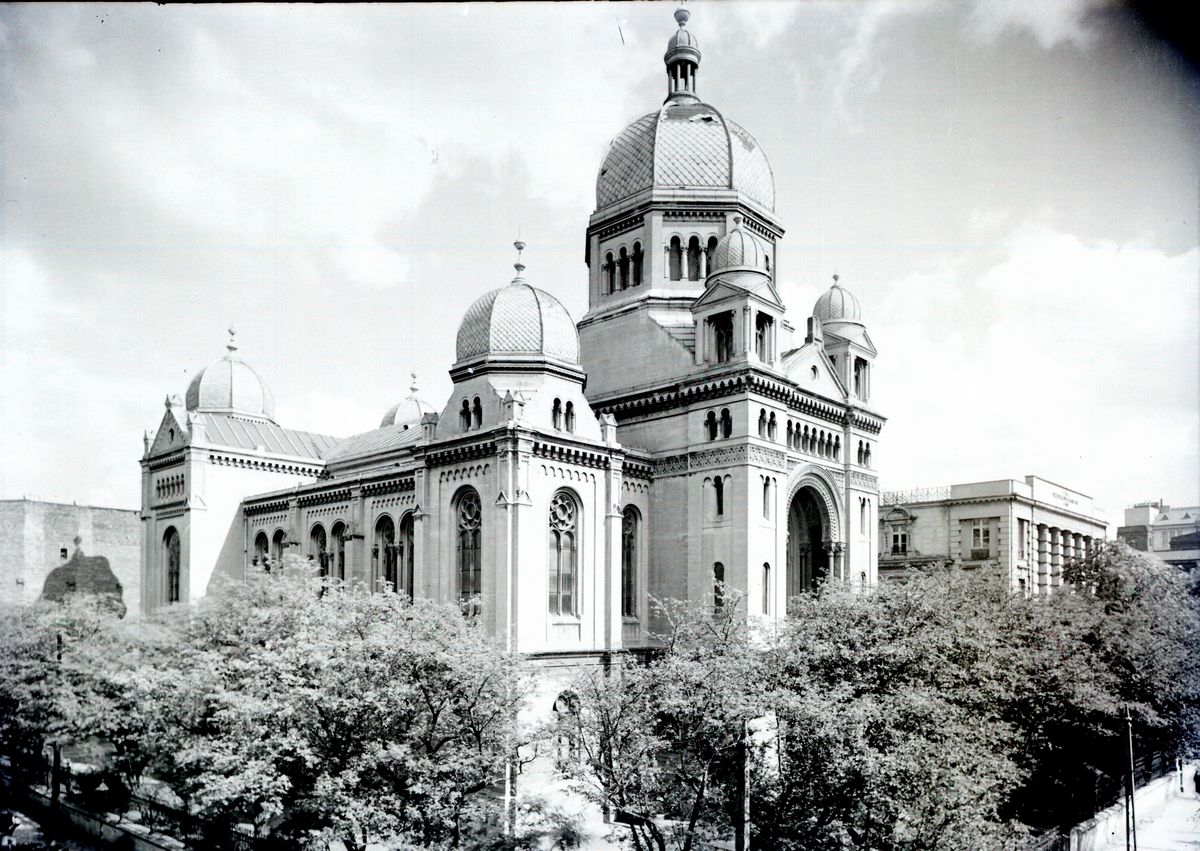 Great Synagogue (Łódź) — view Great Synagogue (Łódź) — view