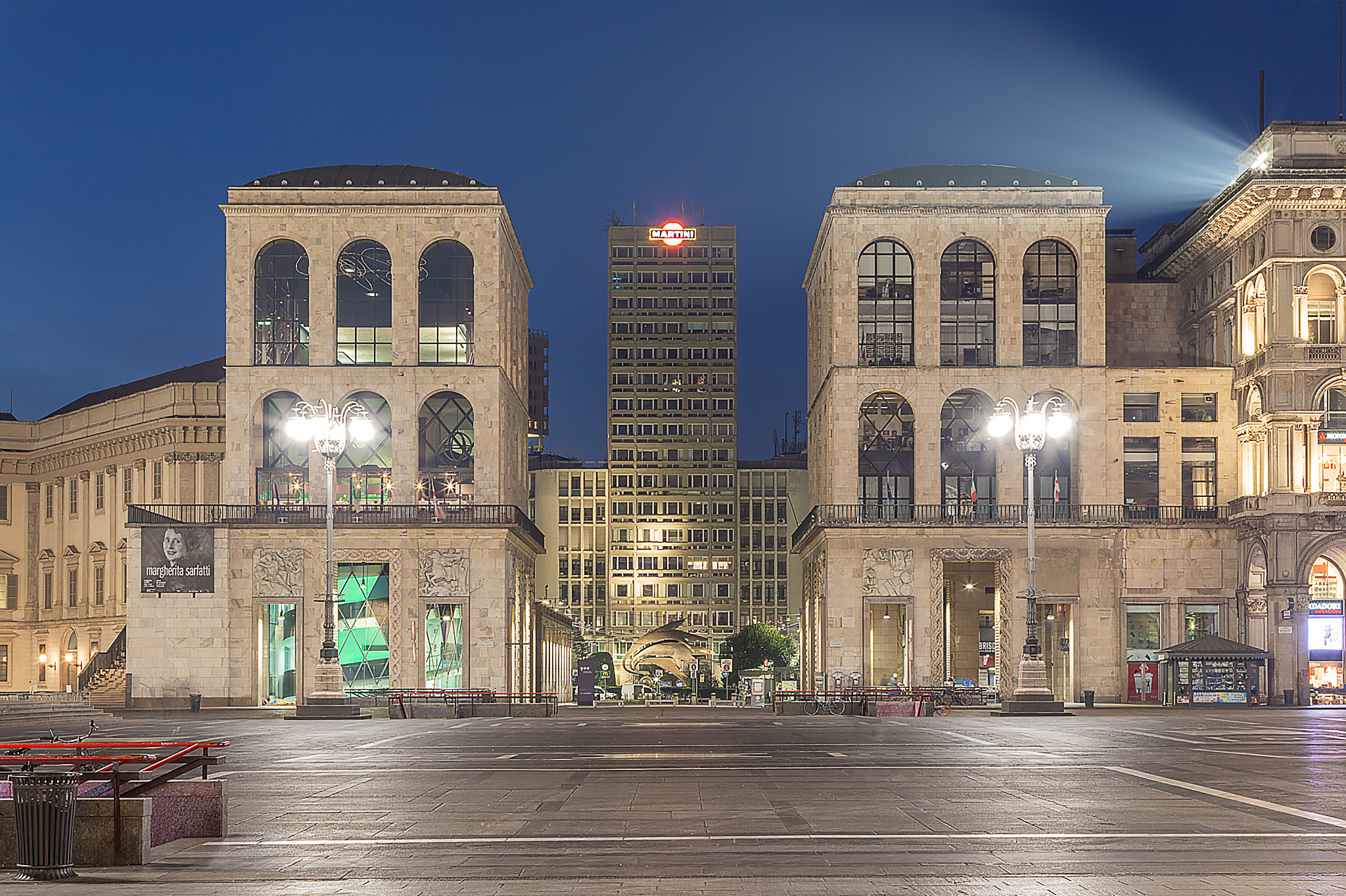 Palazzo dell'Arengario, Milan, 1936–1956