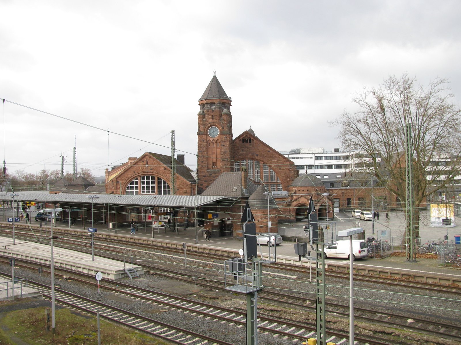 Gießen station — view