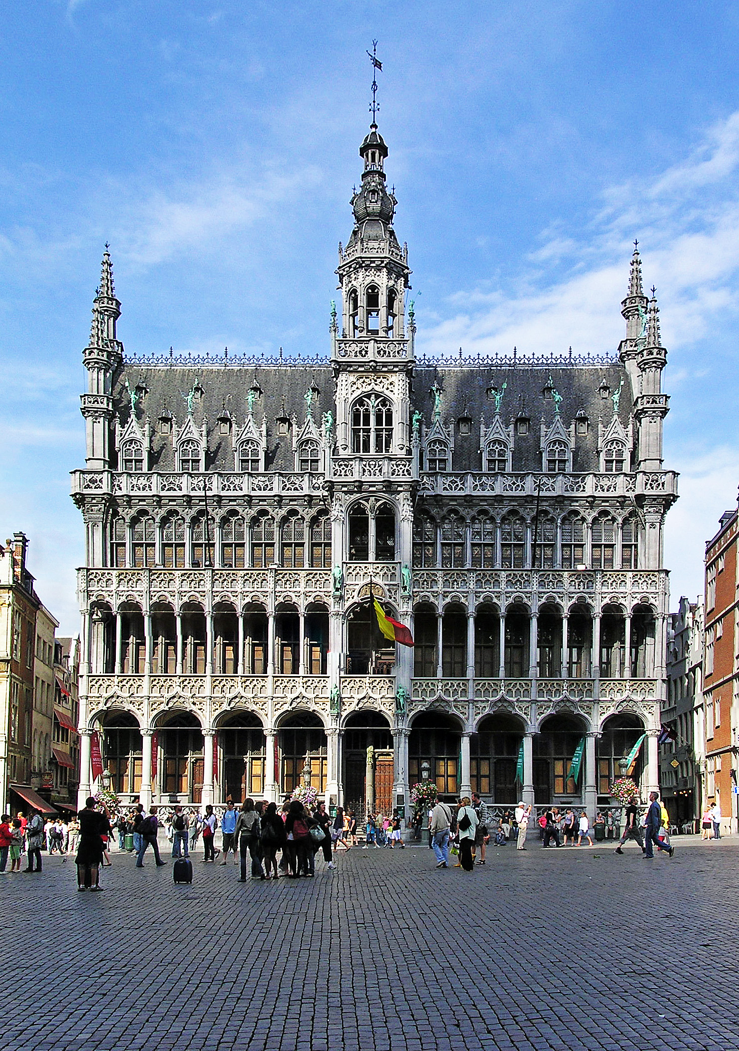 King's House, Brussels — view