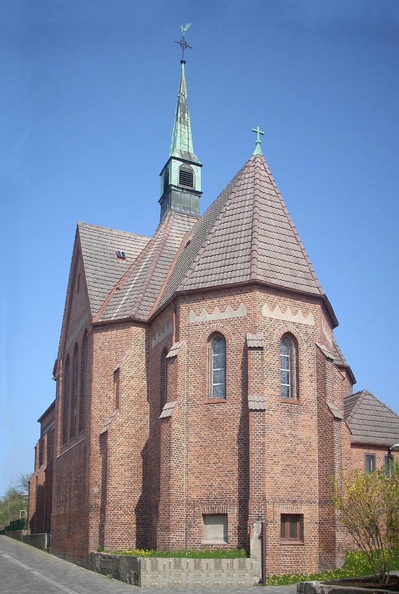 St. Bonifatius, Bergen — view