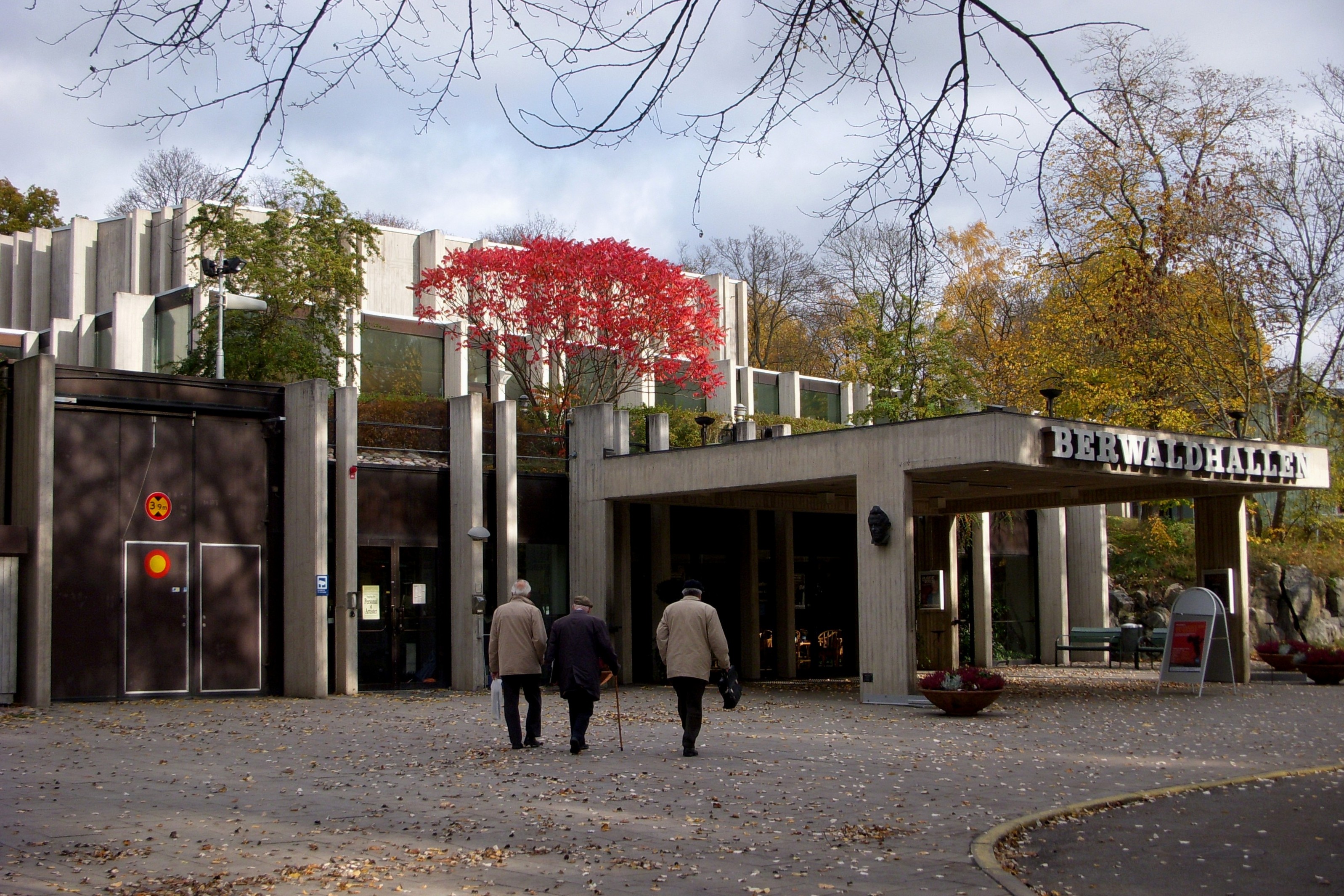 Berwald Hall — view