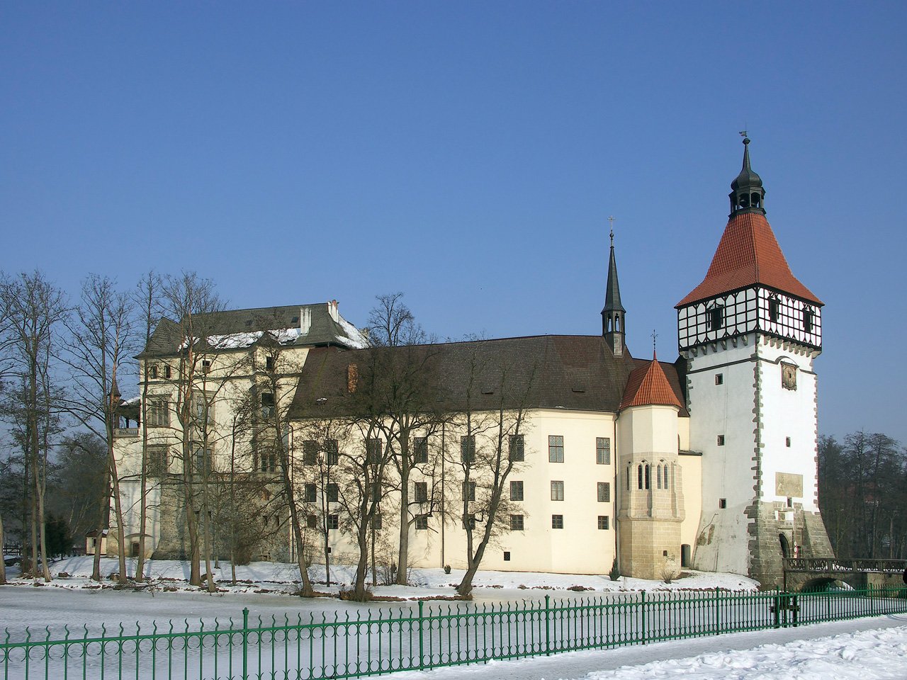 Blatná Castle — view