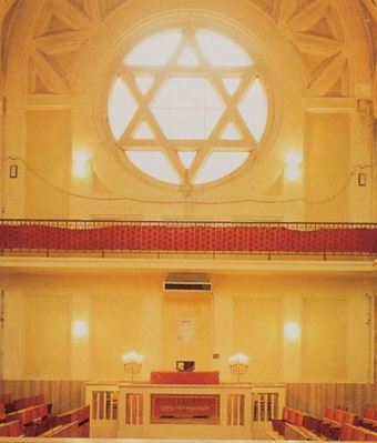 Synagogue of Bologna — via Wikimedia Commons